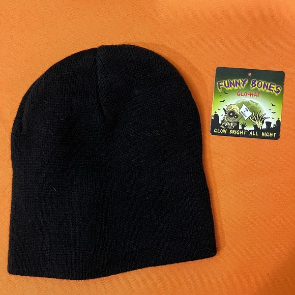 Funny Bones Glow-in-the-Dark Beanie - Picture 6 of 7
